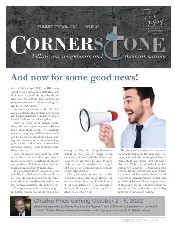 Cornerstone-issue-7 Summer 2022