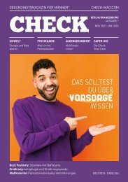 CHECK Magazin - Gesundheitsmagazin für Männer No.7