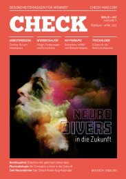 CHECK Magazin - Gesundheitsmagazin für Männer No.8