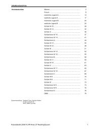 Inhaltsverzeichnis Kreisstatistik 2006 FLVW Kreis 27 ... - flvw-re.de