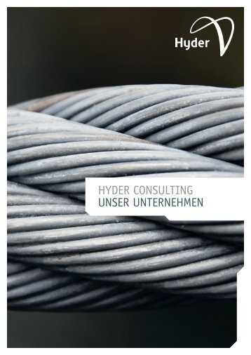 Hyder Consulting unser unterneHmen