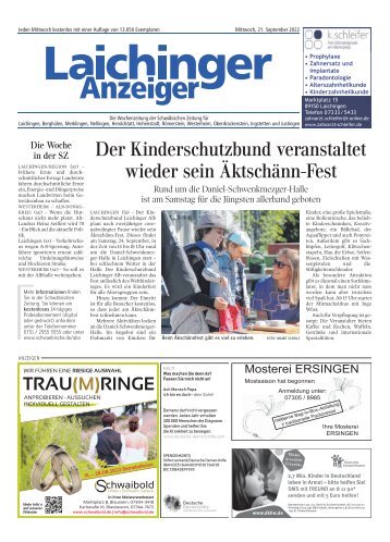Laichinger Anzeiger 21.09.2022