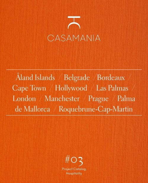 Contract Projects #03 Hospitality