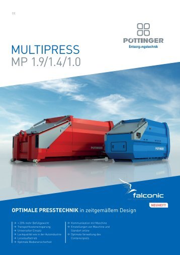 PÖTTINGER Multipress MP 1.9/1.4/1.0, Prospekt 2021, deutsch