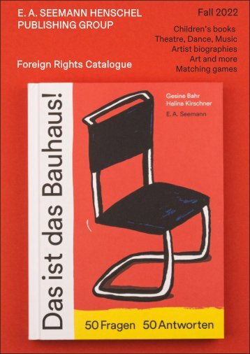 Foreign Rights Catalogue E.A. Seemann Henschel Fall 2022