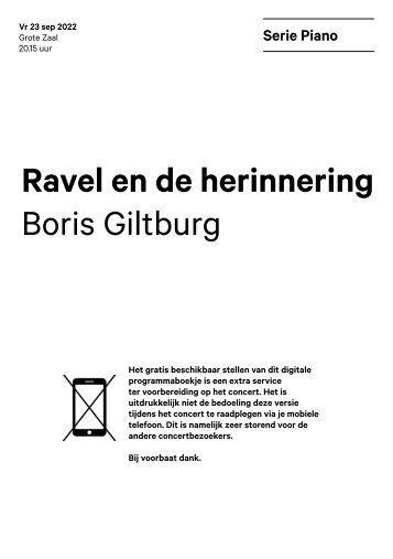 2022 09 23 Ravel en de herinnering - Boris Giltburg
