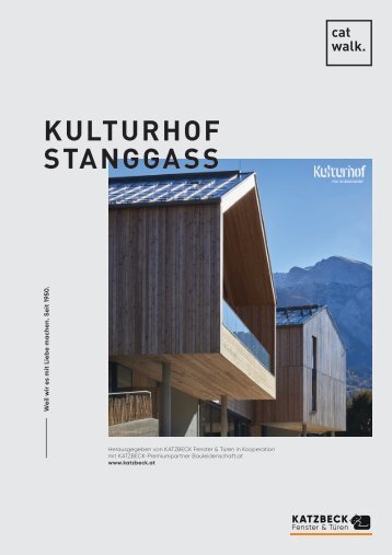 CatWalk # Kulturhof Stanggass