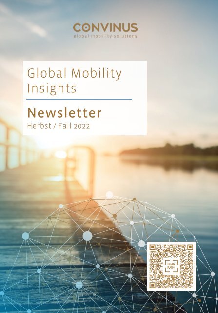 CONVINUS Global Mobility Insights NEWSLETTER Herbst / Fall 2022