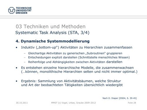 Aufgaben und Wissensanalyse - Fakultät Elektrotechnik und ...