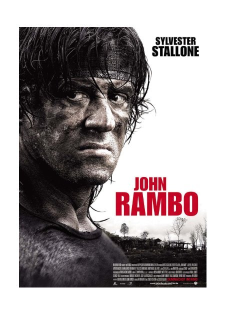 John Rambo Presseheft D Ascot Elite Entertainment Group