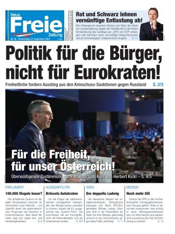 Politik für die Bürger, nicht für die Eurokraten!