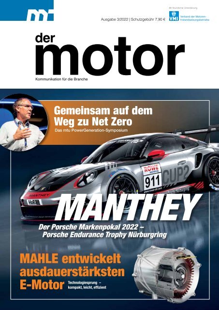 der motor – Ausgabe 3/22 – Kommunikation für die Branche