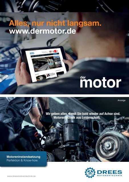 der motor – Ausgabe 3/22 – Kommunikation für die Branche