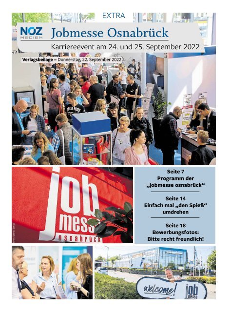 Das MesseMagazin zur jobmesse osnabrück 2022