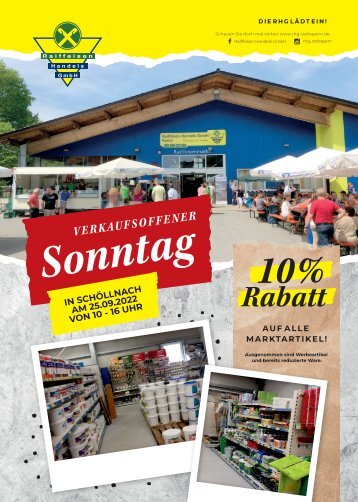 Verkaufsoffener Sonntag Schöllnach