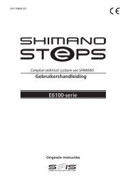 Shimano Steps E6100 handleiding