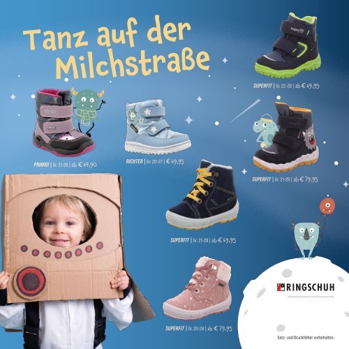 Ringschuh - Kinderprospekt HW22