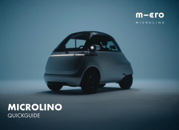 Microlino Quickguide
