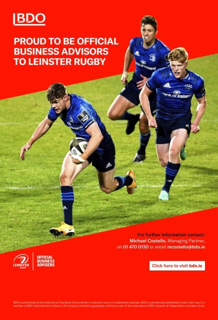 Leinster Rugby vs Benetton Rugby