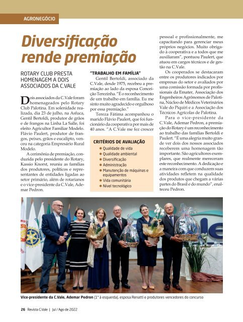 Revista C.Vale Julho/Agosto de 2022