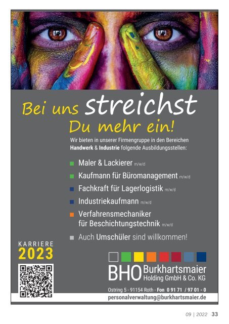 Ausbildung und Beruf 2022-09-red