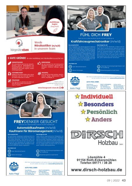 Ausbildung und Beruf 2022-09-red