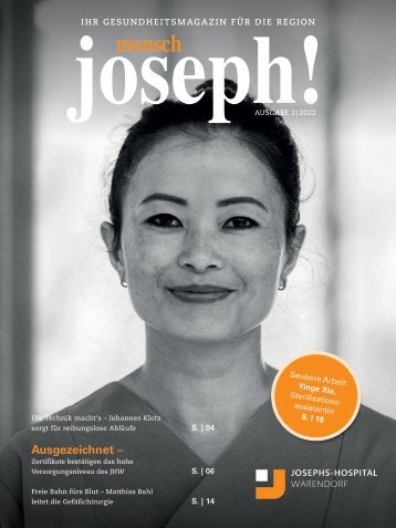 mensch joseph! | Magazin 02-2022