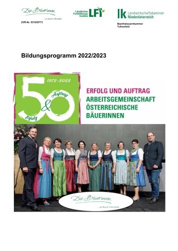 Bildungsprogramm 2022-2023_Tullnerfeld