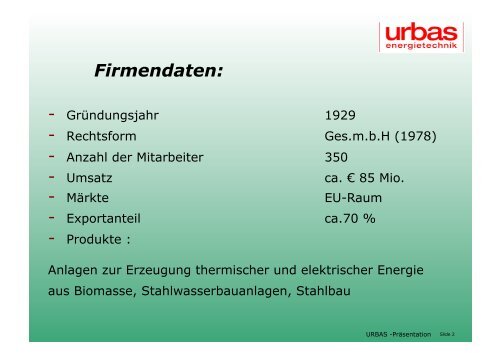 Holzgas KWK Holzstrom GmbH - Österreichischer Biomasse-Verband