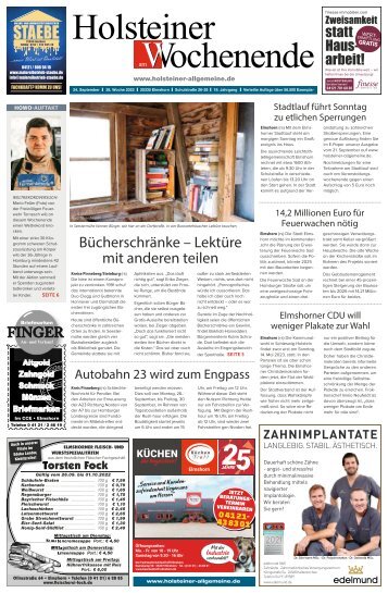 Holsteiner am Wochenende 38 2022