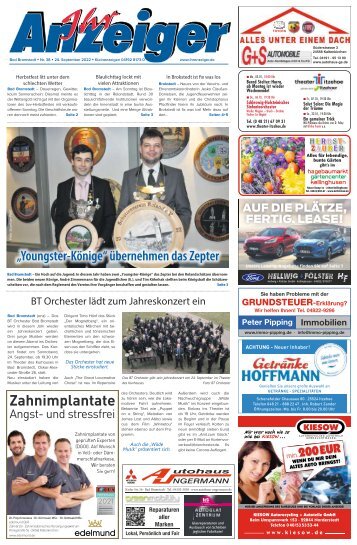 Ihr Anzeiger Bad Bramstedt 38 2022