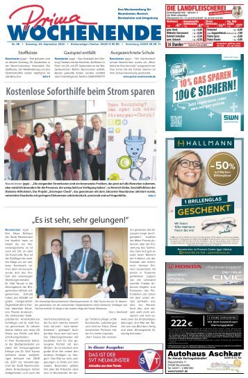Prima Wochenende 38 2022