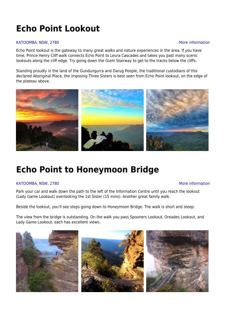 Blue Mountains Visitor eMag - 22-10-22