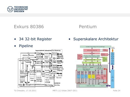 Befehlssatzarchitektur - Fakultät Elektrotechnik und ...