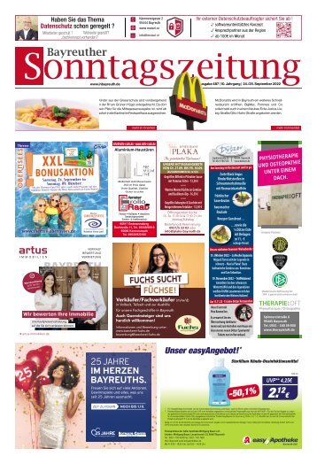 2022-09-25 Bayreuther Sonntagszeitung