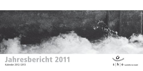 Jahresbericht 2011 - Suchthilfe Ost GmbH