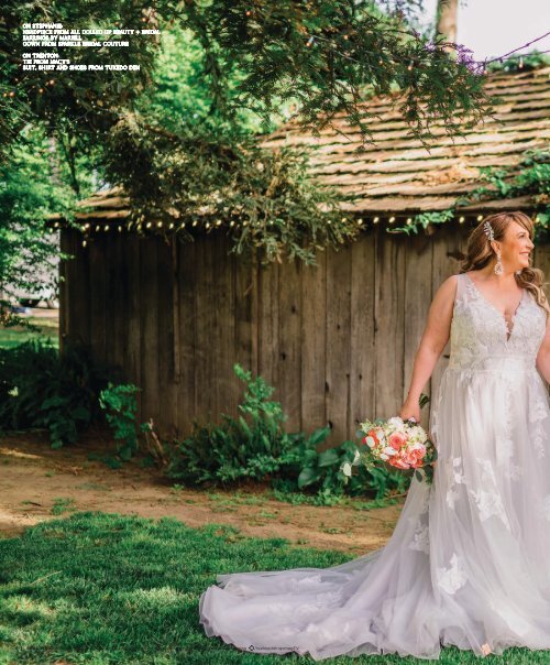 Real Weddings Magazine's Love at the Lavender Farm-A Decor Inspiration Shoot: Get to Know: Stephanie + Trenton