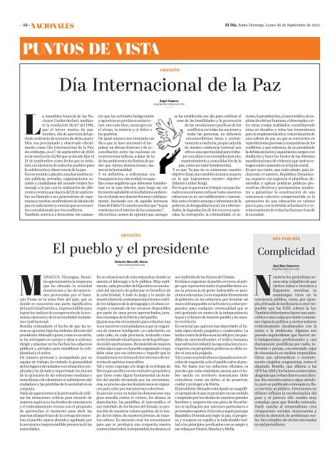 Edición impresa 26-09-2022