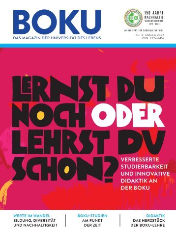 BOKU Magazin 3/2022