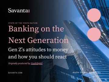 Banking on the next generation
