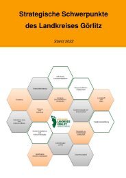Strategische Schwerpunkte des Landkreises Görlitz 2022