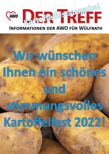 Der Treff Sonderausgabe Kartoffelfest 22