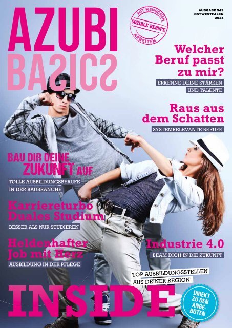 Azubi Basics Ausbildungs-Wissensmagazin Ostwestfalen 2022/23 - Ausgabe 549