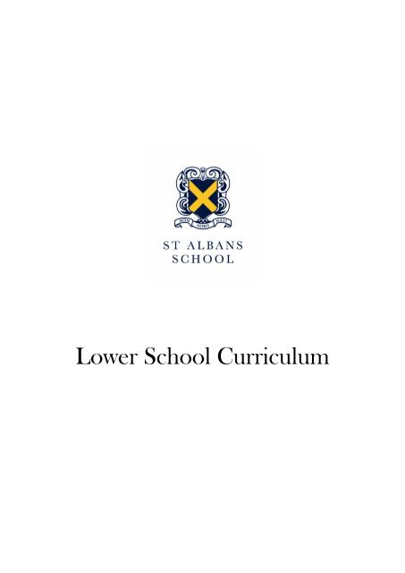 Lower School Curriculum booklet 2022-2023