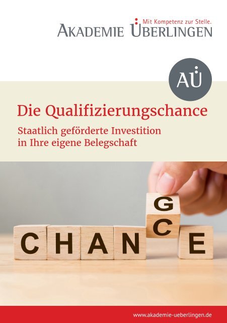 Die Qualifizierungschance! 