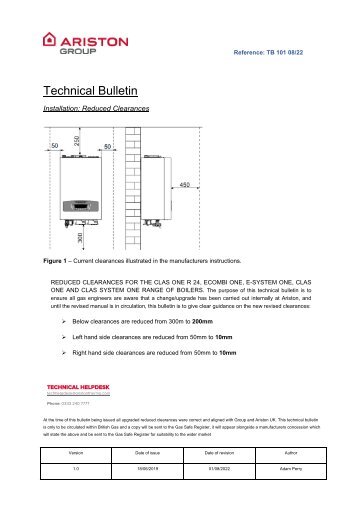 Technical Bulletion TB1010822
