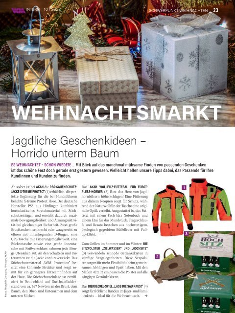 Waffenmarkt-Intern 10/2022