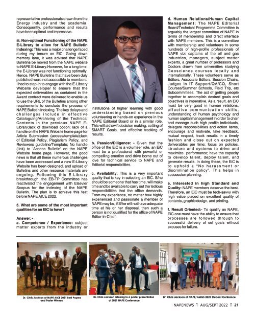 NAPENews Magazine September 2022 Edition