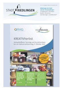Amtliches Mitteilungsblatt Riedlingen 28.09.2022