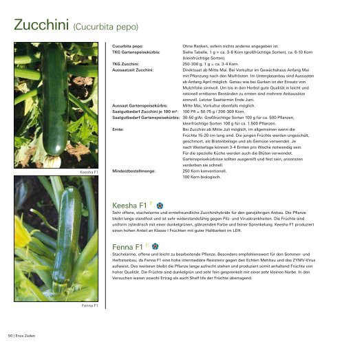 Gemüsesaatgut Katalog 2022 | 2023
